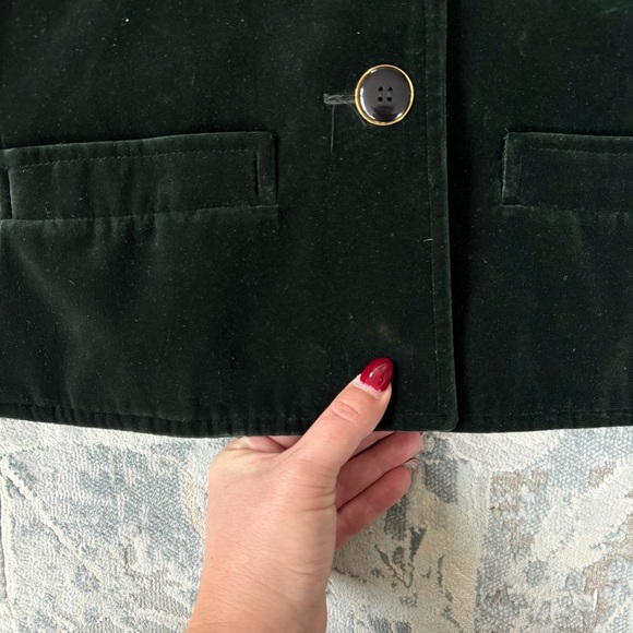 Yves Saint Laurent Vintage Velvet Jacket - Picture 5 of 8